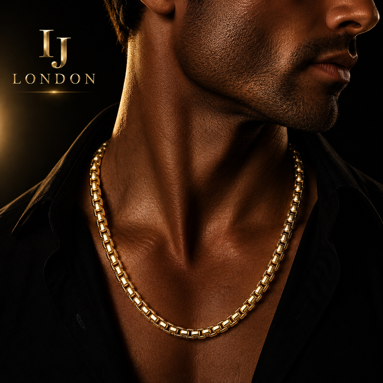6mm Polished Stainless Steel Chain – Premium Men’s Necklace