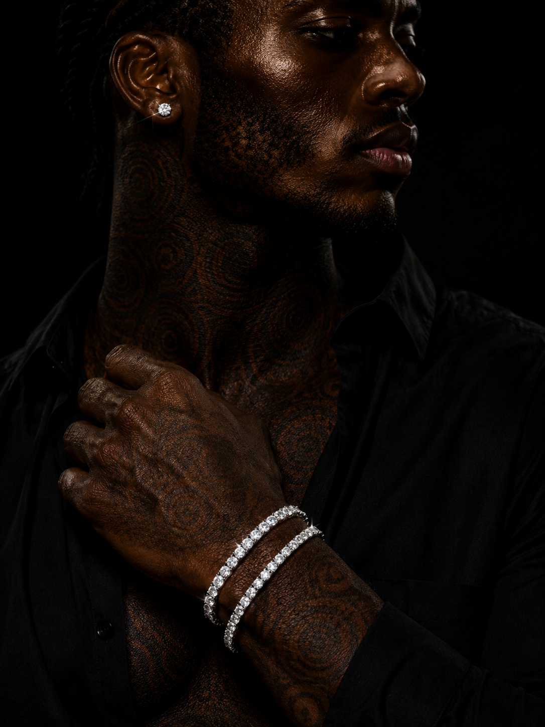 IJ London 4MM Tennis Chain – Premium Stainless Steel CZ Necklace