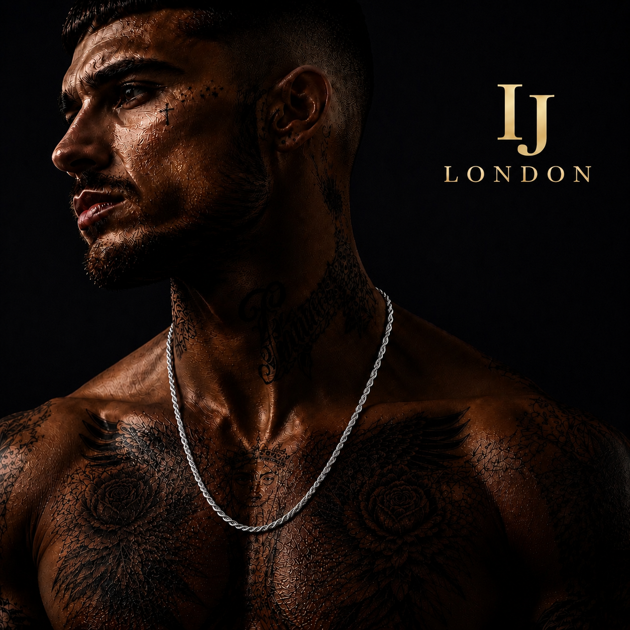 Premium Polished Stainless Steel Rope Chain 3mm – IJ LONDON