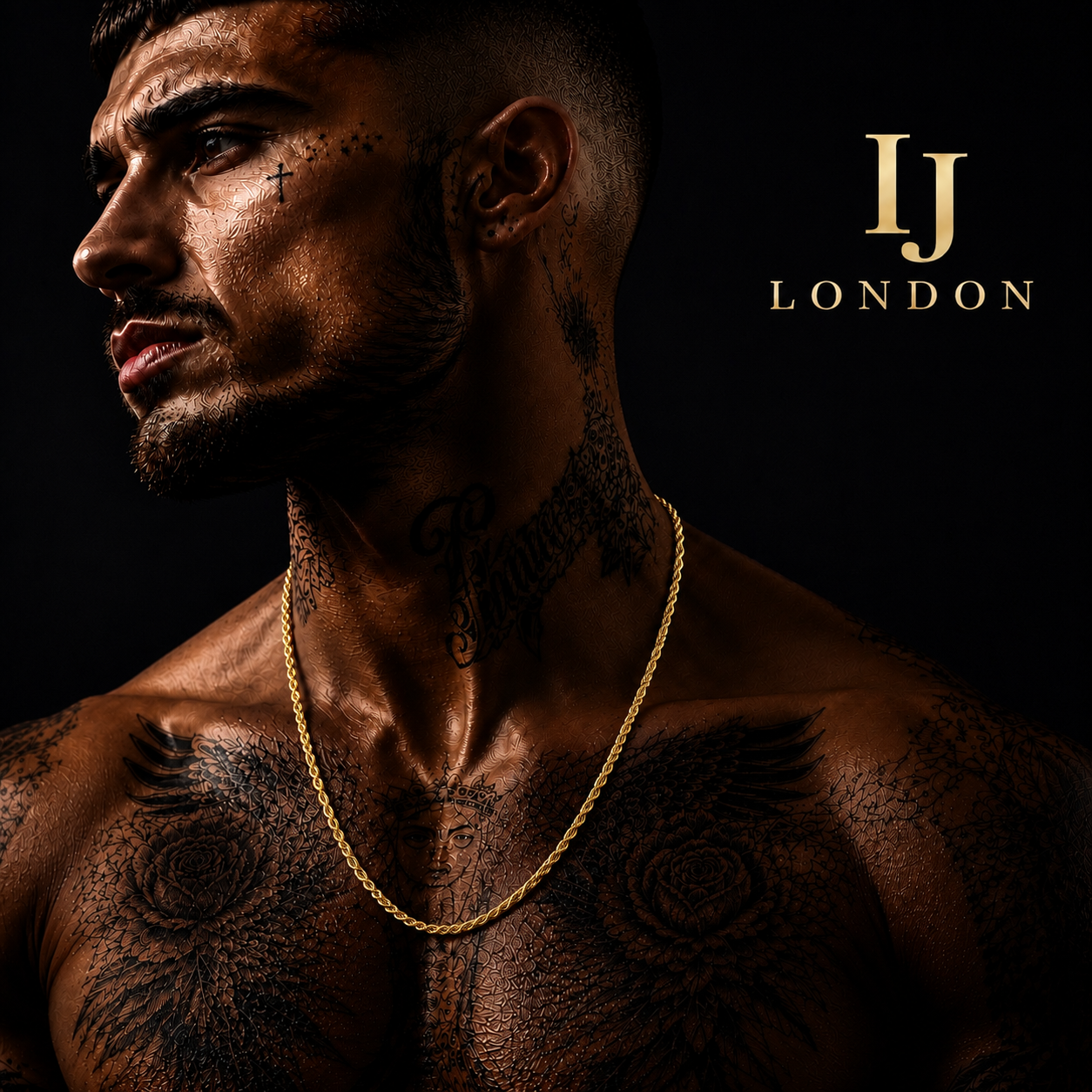 Premium Gold Stainless Steel Rope Chain 3mm – IJ LONDON