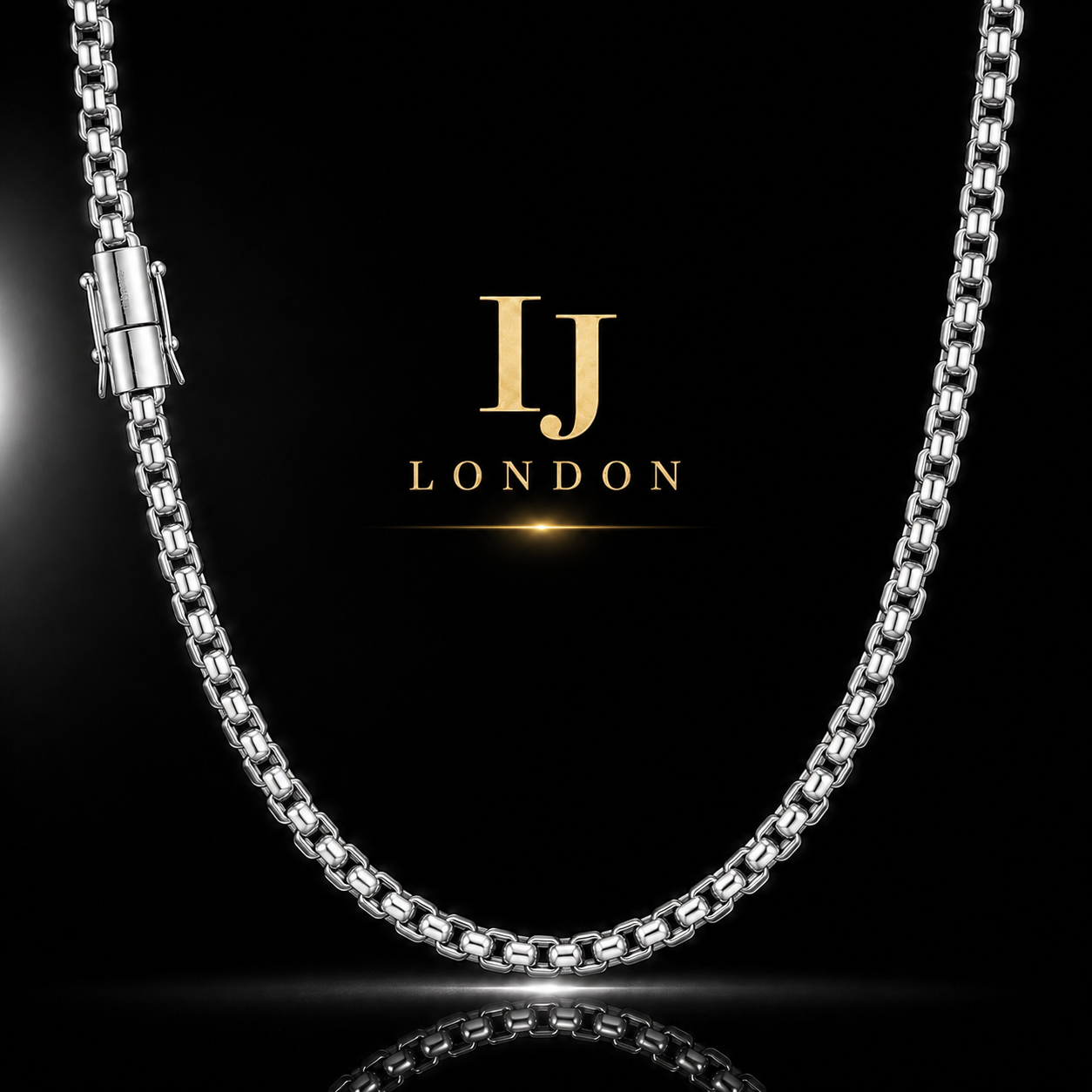 6mm Polished Stainless Steel Chain